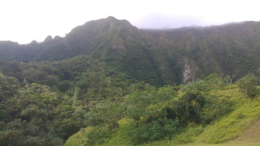 Kailua Valley in Hawaii