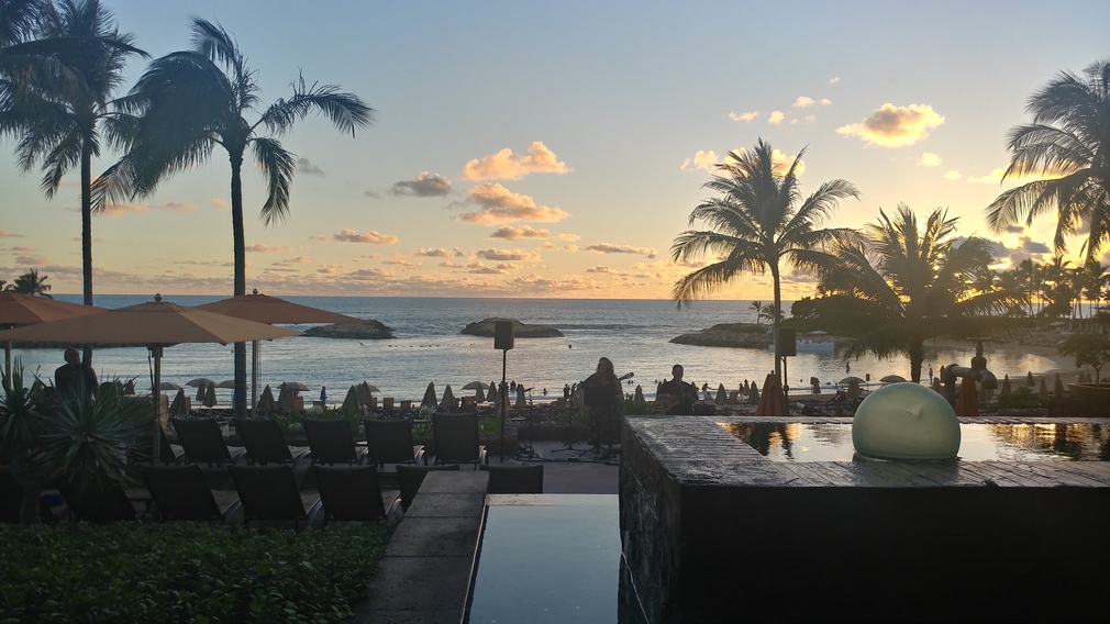 Sunset at the Beachside Resort