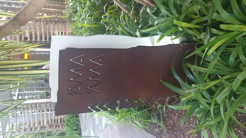NMA Sign in Tropical Setting